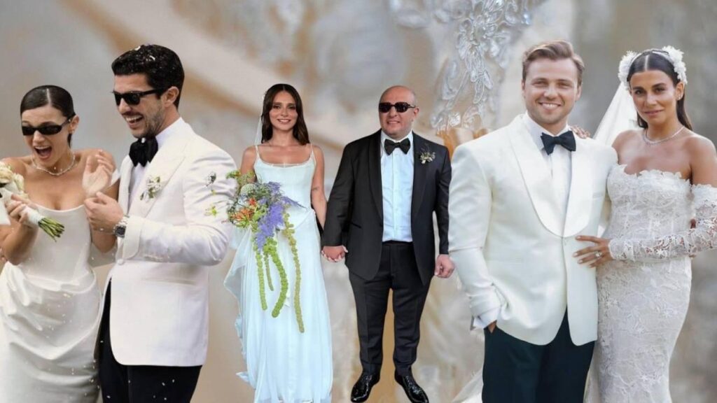 2024 yılında evlenen ünlülerin gelinlik tercihleri damga vurdu!