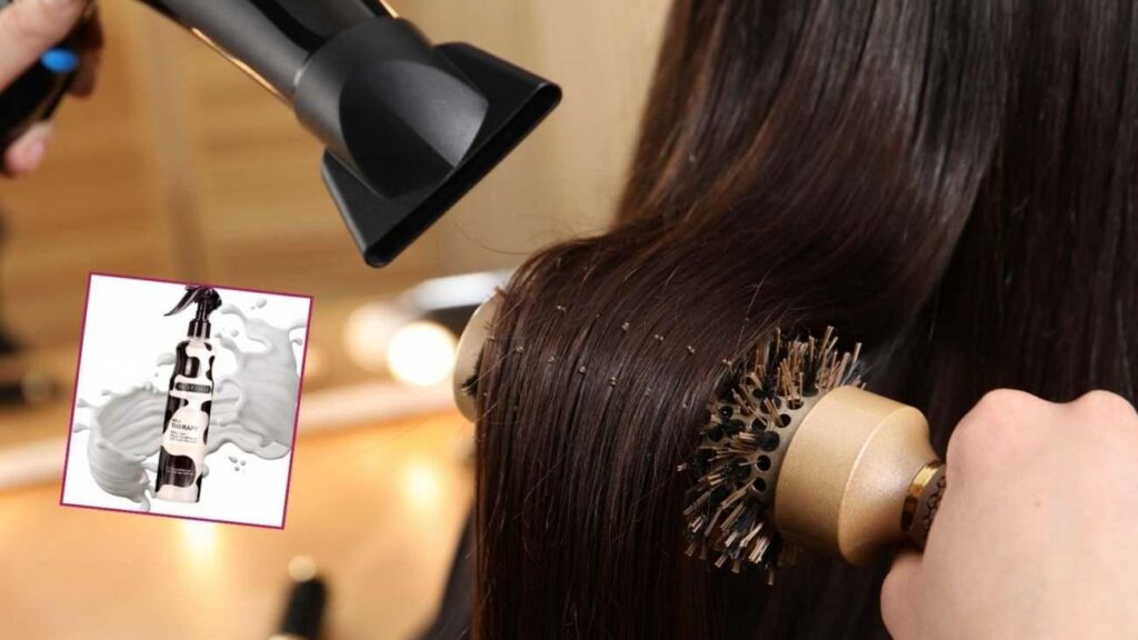 Saçlarınızı hasardan korumak için: Fön sütü ne işe fayda ve yararları nelerdir?