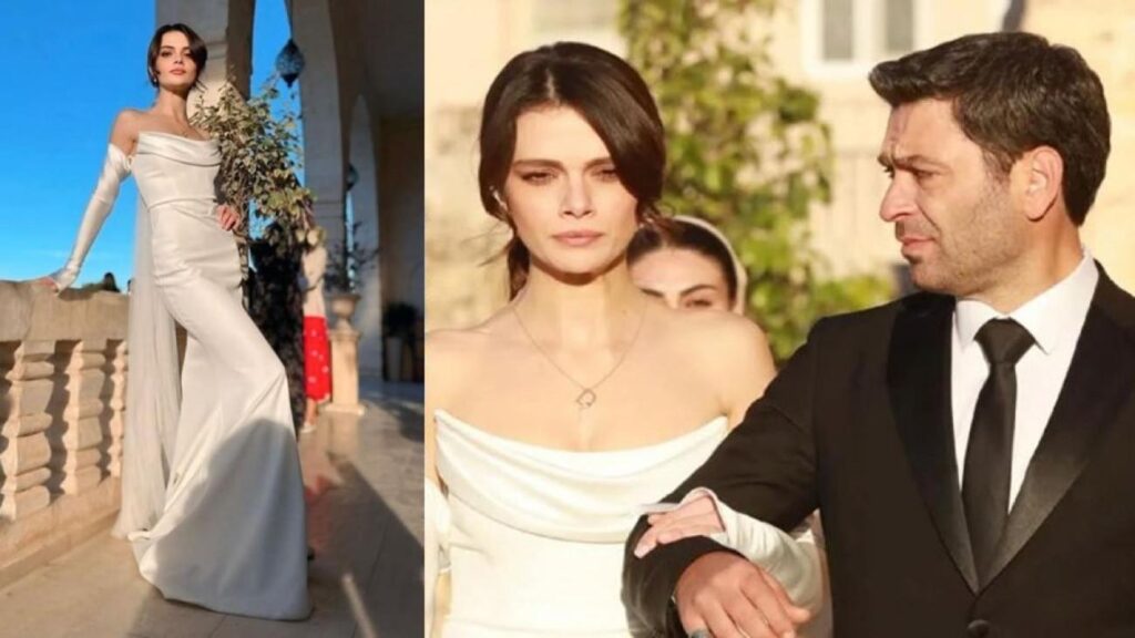 Uzak Kent’te Alya ve Cihan evlendi: Toplumsal medya Alya’nın gelinliğini konuştu!
