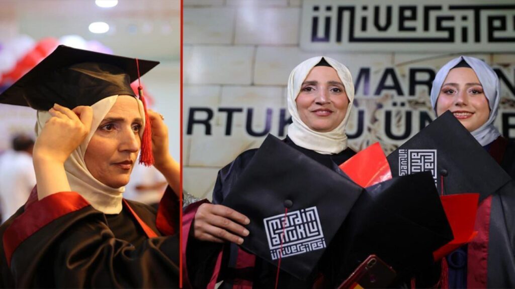 28 Şubat mağduru anne kızıyla birlikte mezun oldu: “Okumanın önünde mani olmaması gerekir”