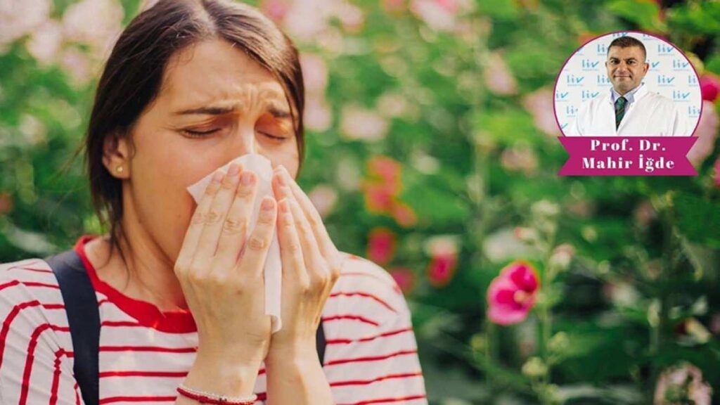 Bahar aylarının endişeli düşü Alerjik rinite karşı Prof. Dr. Mahir İğde’den kıymetli tavsiyeler
