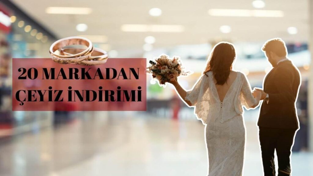 Yeni evleneceklere özel 20 markadan indirim! Bakan Göktaş duyurdu: İşte, o markalar