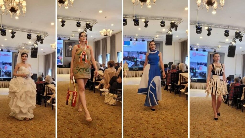 Zeytindalı ve Bika Kooperatifleri “Üretimde Sıfır Atık” defilesi ile izleyenleri büyüledi