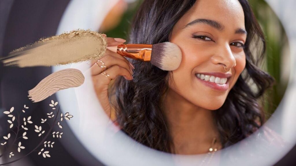 Güneşte yanmış üzere görünmenin sırrı! Güneş yanığı tesirli bronz makyaj üretimi