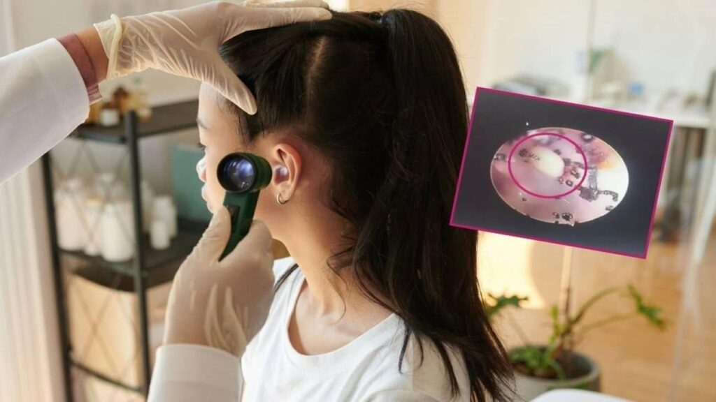 Küçük kızın kulak ağrısının altından çıkan gerçek tüyler ürpertti!