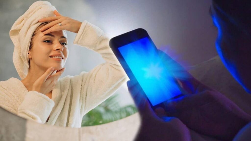 Mavi ışık tehdidi cilt sıhhatini gaye alıyor: DNA hasarına yol açabiliyor!