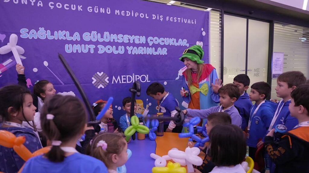 Medipol’de Dünya Çocuk Günü’ne özel ‘Diş Festivali’ coşkusu!