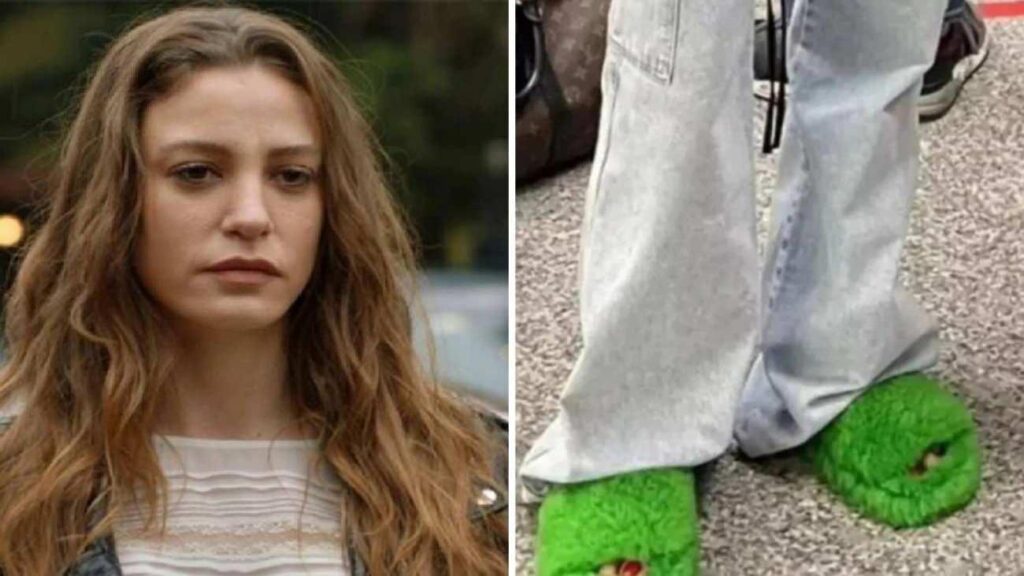 Serenay Sarıkaya’nın 50 bin liralık terlikleri gündem oldu!